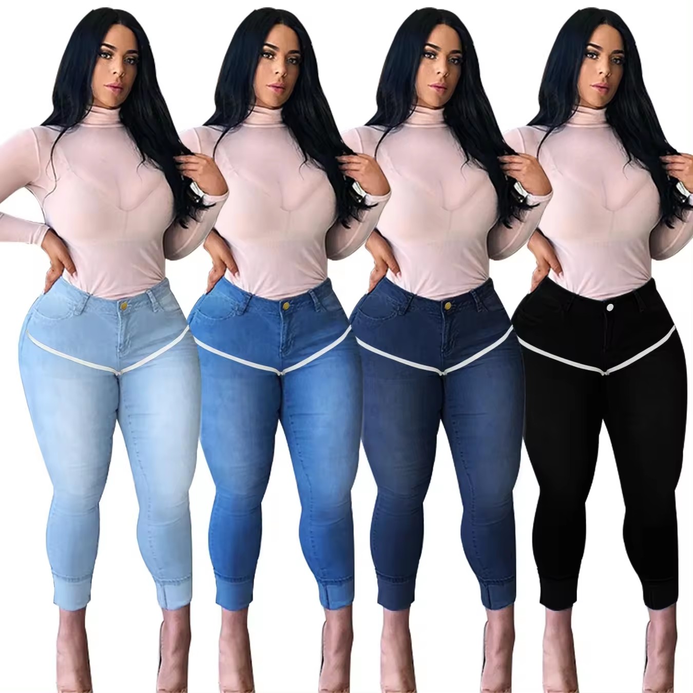 Women's plus size jeans