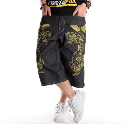 Men's Denim Shorts New Arrival Summer Fashion Casual Loose Hiphop Baggy Short Jeans For Men