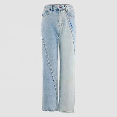 custom straight jeans for women blue jeans mujer