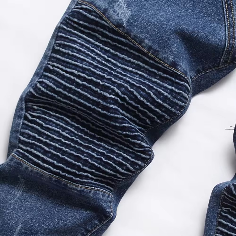 custom slim fit jeans men denim jeans men pleated jeans for men