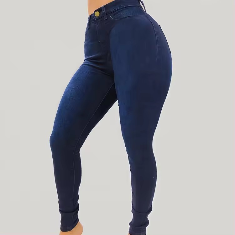 WP09 Plus size jeans for women ladies skinny large size jean trousers plus size jeans women