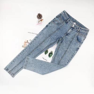 ODM OEM women jeans high waisted denim jeans women skinny jeans for ladies