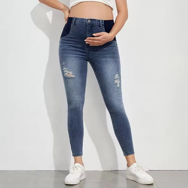 maternity jeans for women female maternity jeans pants women skinny ripped jeans